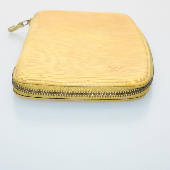 LOUIS VUITTON Epi Agenda Jeode Travel Case Yellow LV Auth am3002s - Picture 5 of 16